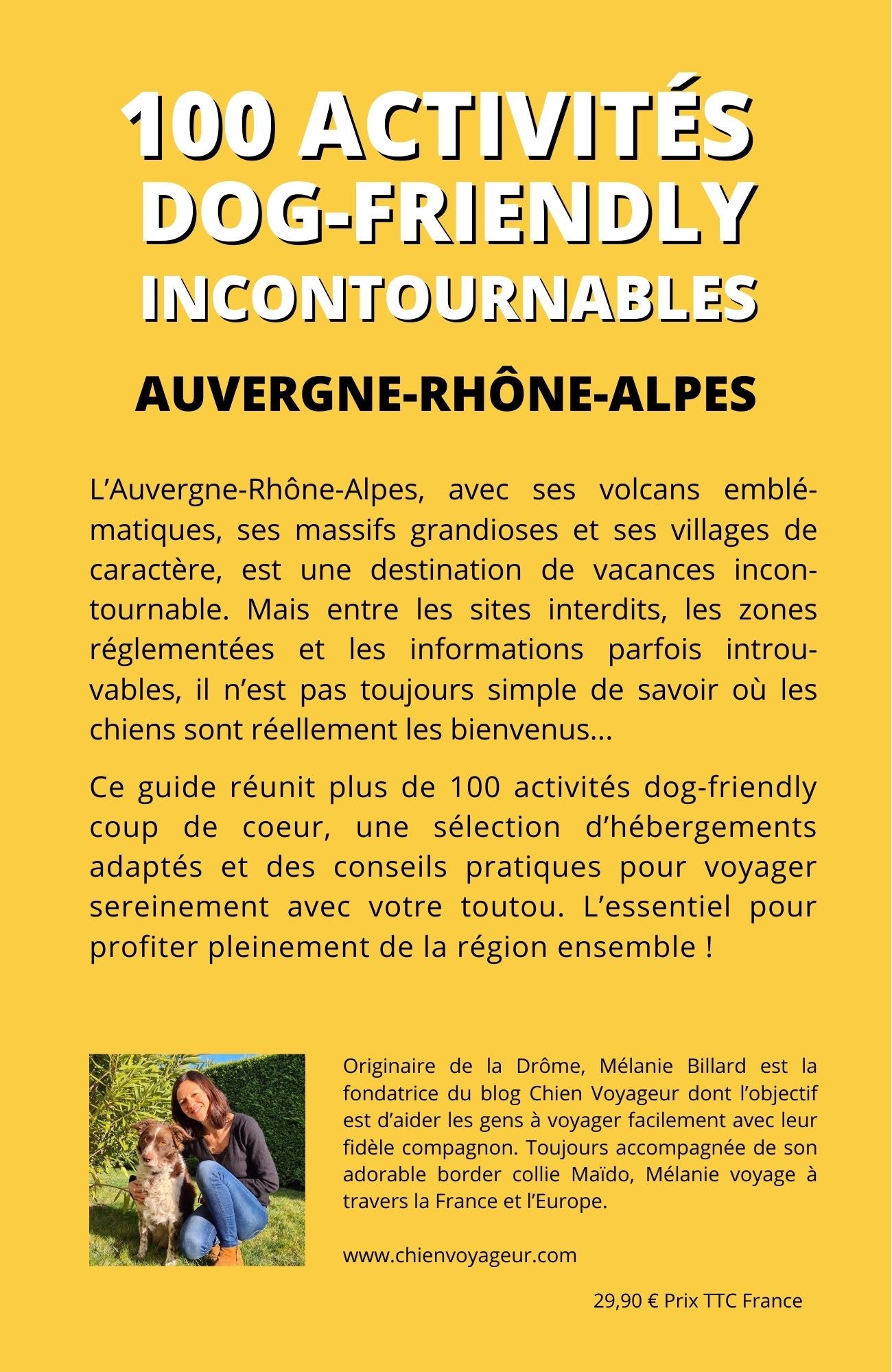 Guide de voyage dog-friendly Auvergne-Rhône-Alpes (Version Numérique)